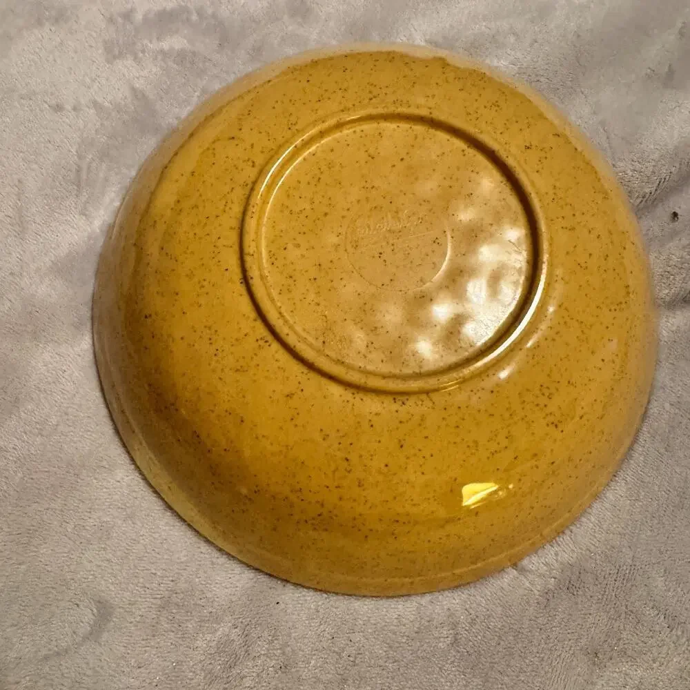 VTG Il Mulino New York Melamine Bowl Speckled Brown Cereal 8